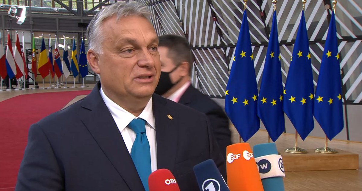 Viktor Orban before euco: Poland - The best country in Europe. Success country, democracy is prevailing, elections are fair. On Morawiecki's EP speech: excellent