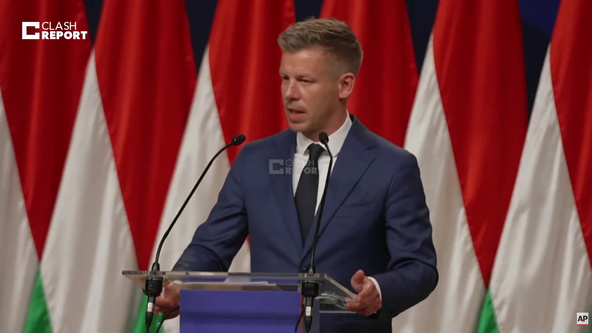 Péter Magyar: Russia is a security risk — and everyone knows it. I am not speaking about the Russian people — they are fantastic people — but about the Russian state. In Hungarian history, we have felt the Russian bear before. Europe must prepare. Europe must protect and defend itself